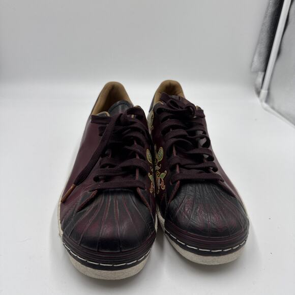 Size 8.5 - adidas Limited Edt x Superstar Burgundy